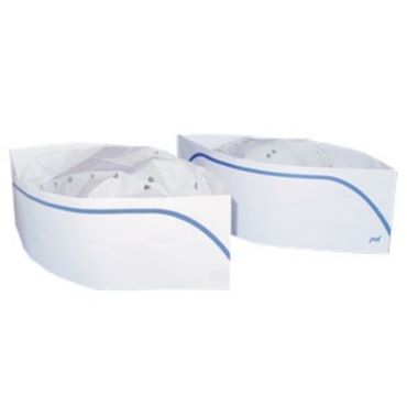 Blue Stripe Chefs Hats-1x10001